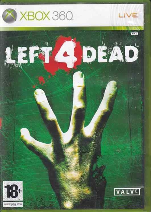 Left 4 Dead - XBOX Live - XBOX 360 (B Grade) (Genbrug)